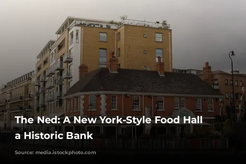 The Ned: A New York-Style Food Hall in a Historic Bank