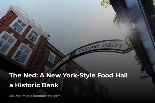 The Ned: A New York-Style Food Hall in a Historic Bank