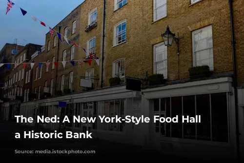 The Ned: A New York-Style Food Hall in a Historic Bank