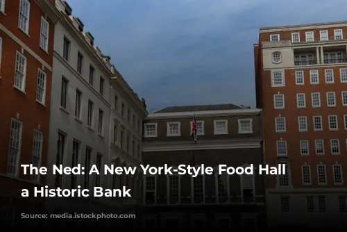 The Ned: A New York-Style Food Hall in a Historic Bank