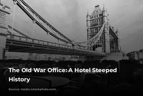 The Old War Office: A Hotel Steeped in History