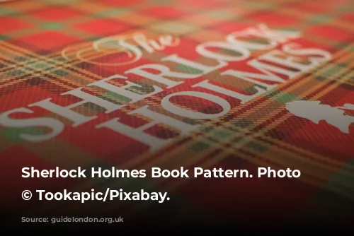 Sherlock Holmes Book Pattern. Photo Credit: © Tookapic/Pixabay.