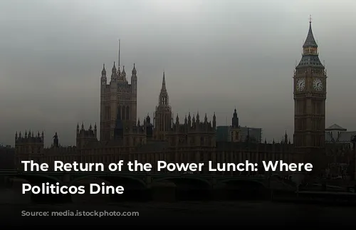 The Return of the Power Lunch: Where London’s Politicos Dine