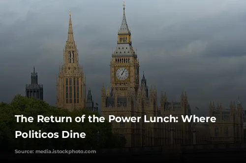 The Return of the Power Lunch: Where London’s Politicos Dine