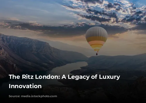 The Ritz London: A Legacy of Luxury and Innovation