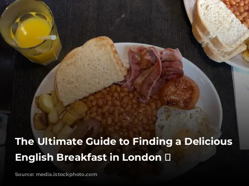 The Ultimate Guide to Finding a Delicious Full English Breakfast in London 🍳