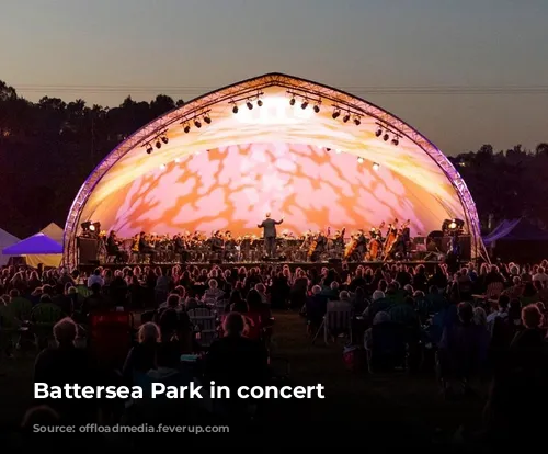 Battersea Park in concert