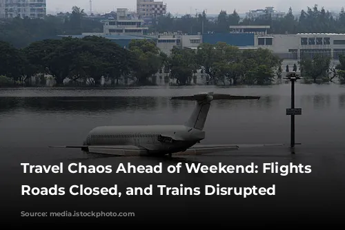 Travel Chaos Ahead of Weekend: Flights Cancelled, Roads Closed, and Trains Disrupted