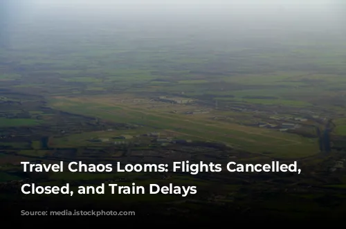 Travel Chaos Looms: Flights Cancelled, Roads Closed, and Train Delays