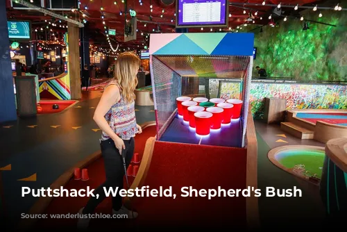 Puttshack, Westfield, Shepherd's Bush