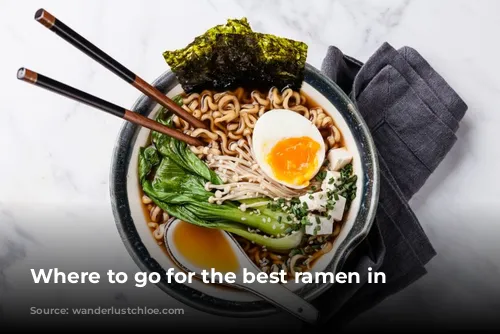 Where to go for the best ramen in London