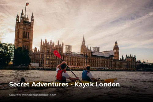 Secret Adventures - Kayak London