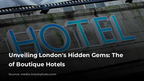 Unveiling London's Hidden Gems: The Allure of Boutique Hotels