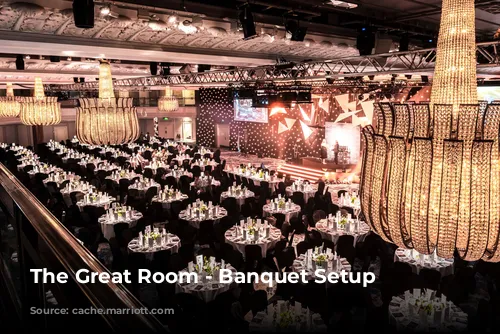 The Great Room - Banquet Setup