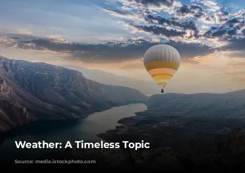 Weather: A Timeless Topic