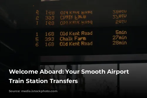 Welcome Aboard: Your Smooth Airport and Train Station Transfers