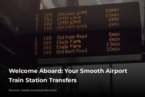 Welcome Aboard: Your Smooth Airport and Train Station Transfers