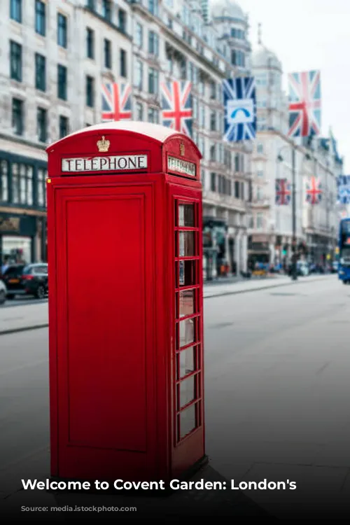 Welcome to Covent Garden: London's Heartbeat