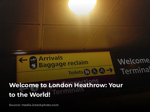 Welcome to London Heathrow: Your Gateway to the World!