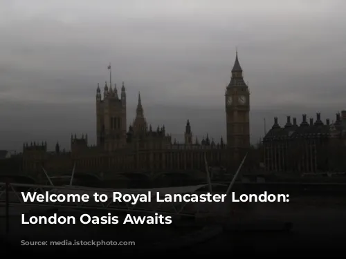 Welcome to Royal Lancaster London: Your London Oasis Awaits