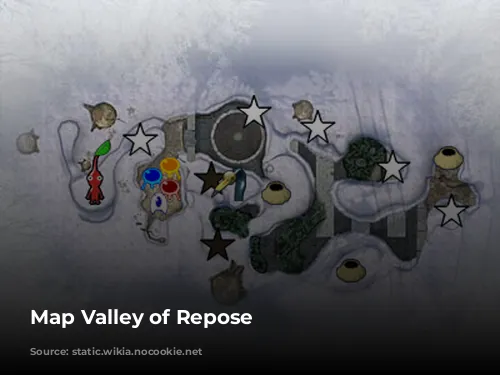 Map Valley of Repose