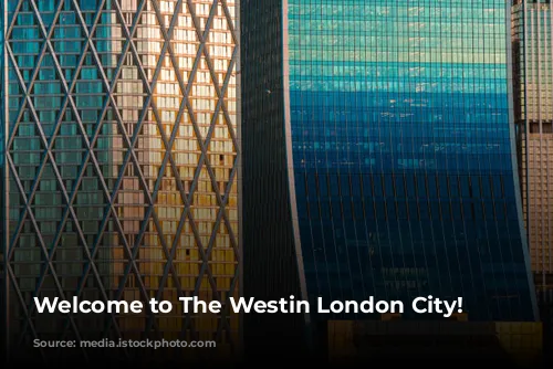 Welcome to The Westin London City!