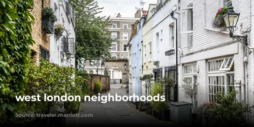 west london neighborhoods