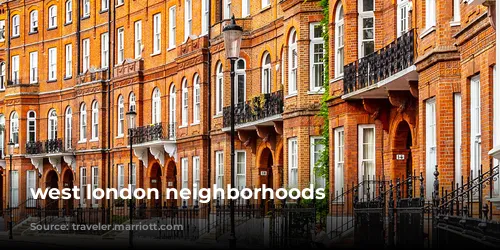 west london neighborhoods