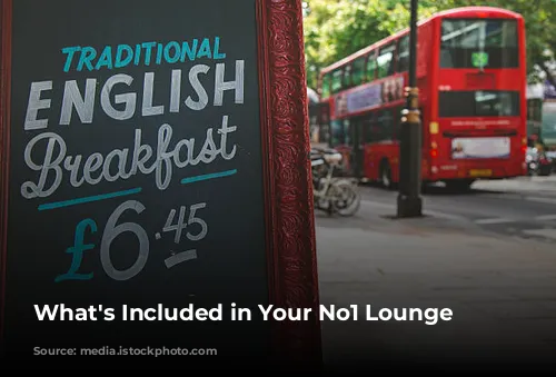 What's Included in Your No1 Lounge Experience?