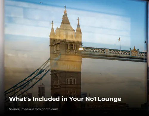 What's Included in Your No1 Lounge Experience?