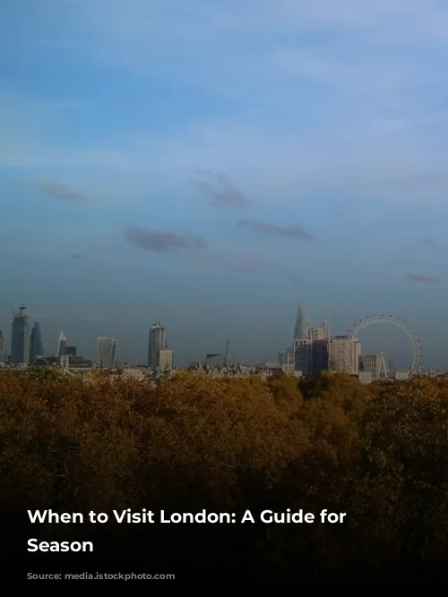 When to Visit London: A Guide for Every Season