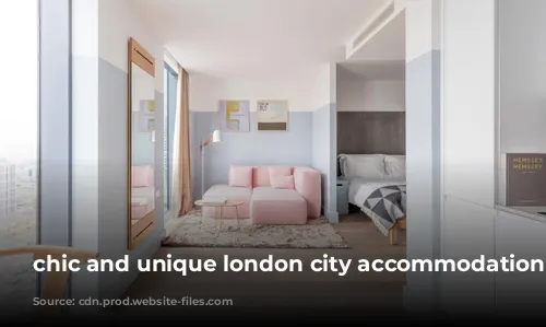 chic and unique london city accommodation