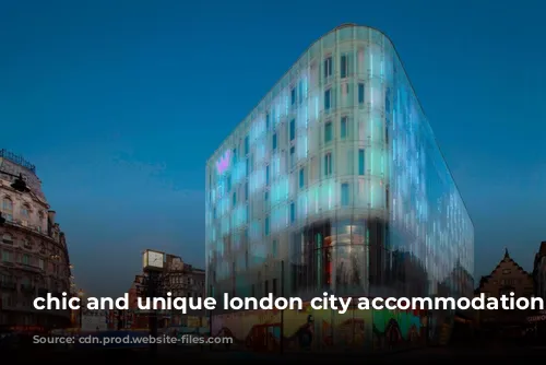 chic and unique london city accommodation