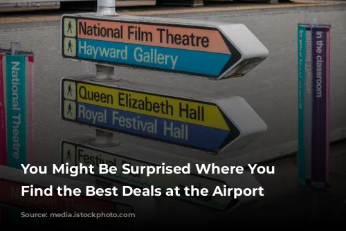 You Might Be Surprised Where You Can Find the Best Deals at the Airport