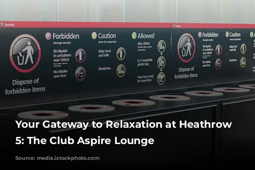 Your Gateway to Relaxation at Heathrow Terminal 5: The Club Aspire Lounge