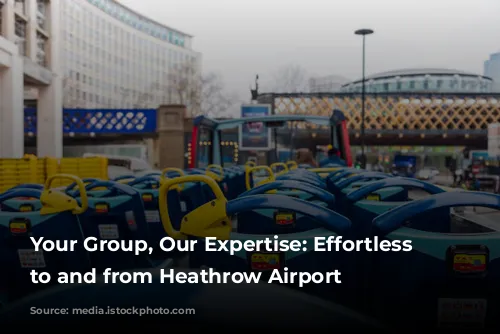 Your Group, Our Expertise: Effortless Travel to and from Heathrow Airport