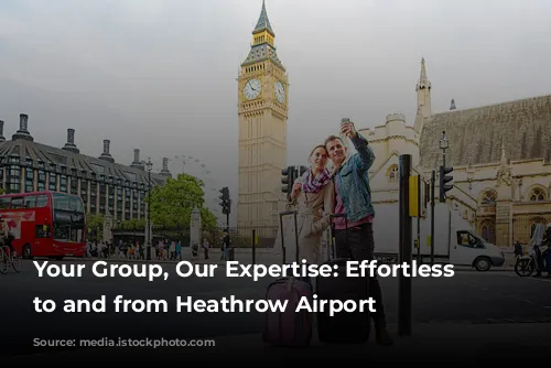 Your Group, Our Expertise: Effortless Travel to and from Heathrow Airport