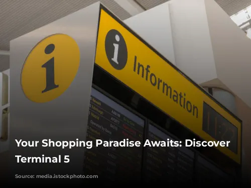 Your Shopping Paradise Awaits: Discover Heathrow Terminal 5