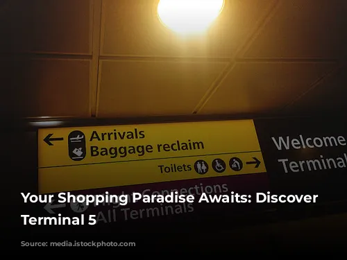 Your Shopping Paradise Awaits: Discover Heathrow Terminal 5