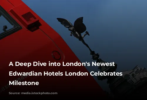 A Deep Dive into London's Newest Hotel: Edwardian Hotels London Celebrates a Milestone