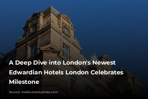 A Deep Dive into London's Newest Hotel: Edwardian Hotels London Celebrates a Milestone