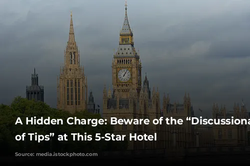 A Hidden Charge: Beware of the “Discussionary Charge of Tips” at This 5-Star Hotel