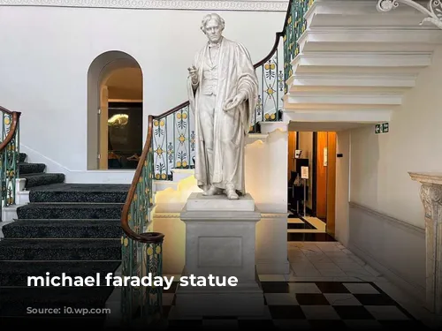 michael faraday statue