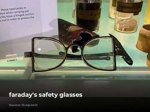 faraday's safety glasses