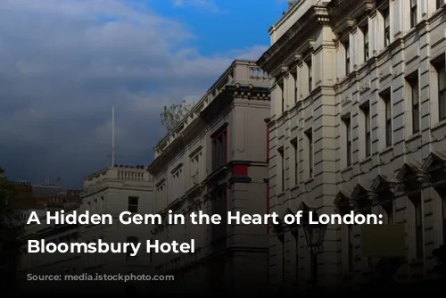 A Hidden Gem in the Heart of London: The Bloomsbury Hotel