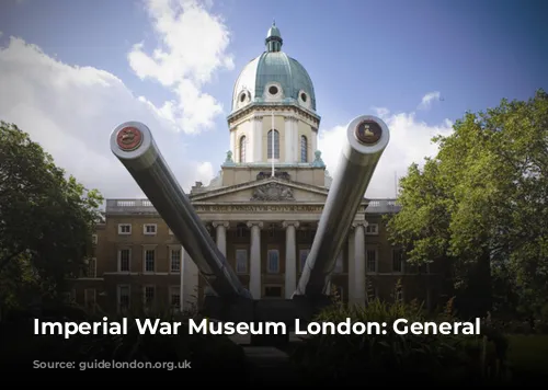 Imperial War Museum London: General Exterior.