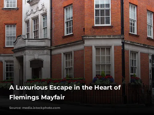 A Luxurious Escape in the Heart of London: Flemings Mayfair