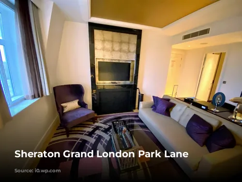 Sheraton Grand London Park Lane Room