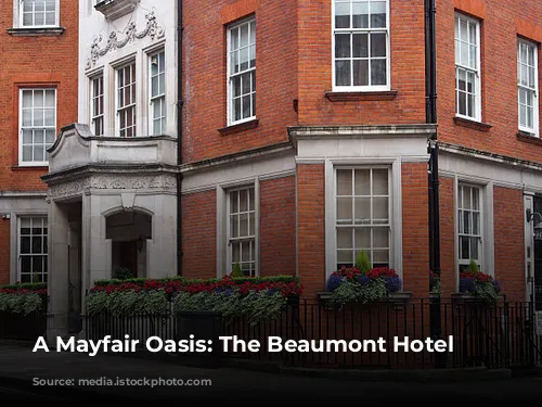 A Mayfair Oasis: The Beaumont Hotel