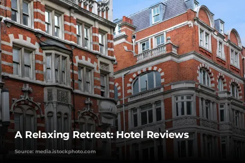 A Relaxing Retreat:  Hotel Reviews